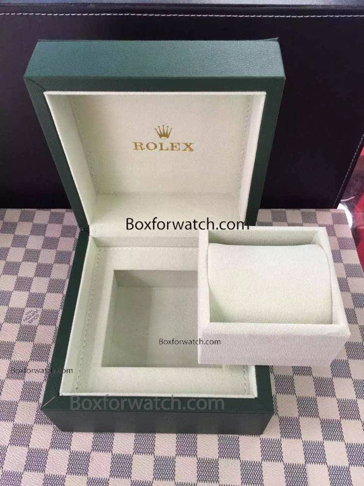 Low Price OEM Rolex Green Leather Watch Box - Wholesale